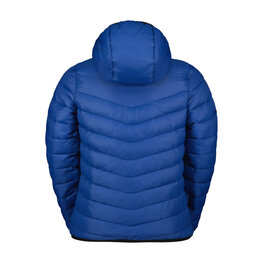 SCOTT Cycling thermal jacket - INSULOFT WARM JR - blue