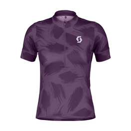 SCOTT Cycling short sleeve jersey - ENDURANCE 20 - purple