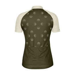 SCOTT Cycling short sleeve jersey - ENDURANCE 30 - green/beige