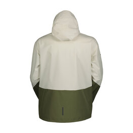 SCOTT waterproof jacket - EXPLORAIR LIGHT DRYO 2.5L - white/green