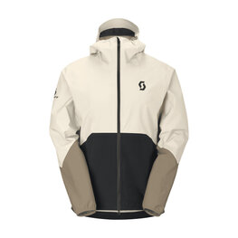 SCOTT waterproof jacket - EXPLORAIR LIGHT DRYO 2.5L - white/black
