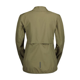 SCOTT Cycling windproof jacket - ENDURANCE TECH WB W - green