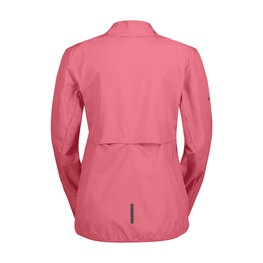 SCOTT Cycling windproof jacket - ENDURANCE TECH WB W - pink