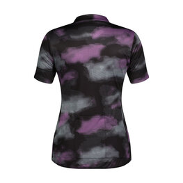 SCOTT Cycling short sleeve jersey - ENDURANCE 10 W - black/purple