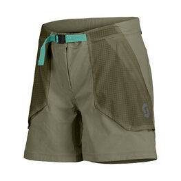 SCOTT Cycling shorts without bib - EXPLORAIR ESCAPE W - green