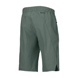 SCOTT Cycling shorts without bib - TRAIL VERTIC W/PAD - green