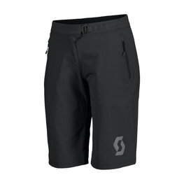 SCOTT Cycling shorts without bib - TRAIL VERTIC W/PAD W - black