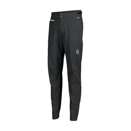 SCOTT Cycling long trousers withot bib - TRAIL TUNED - black