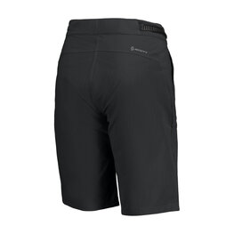 SCOTT Cycling shorts without bib - TRAIL TUNED W - black