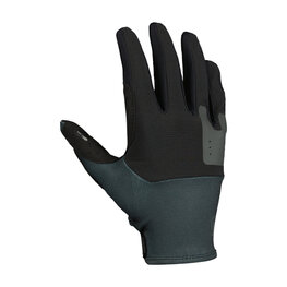 SCOTT Cycling long-finger gloves - ENDURO LF - black/grey