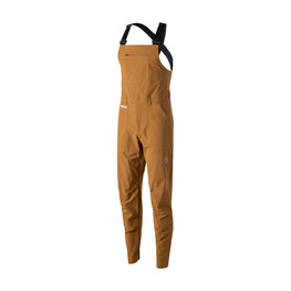 SCOTT Cycling long bib trousers - SCO BIB PANTS M'S TRAIL TUNED - brown