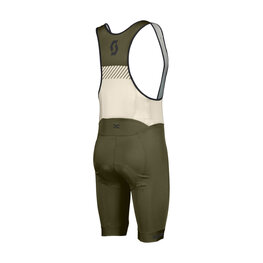 SCOTT Cycling bib shorts - BIB RC TEAM ++ - green/grey