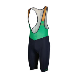 SCOTT Cycling bib shorts - BIB RC TEAM ++ - blue/green/brown