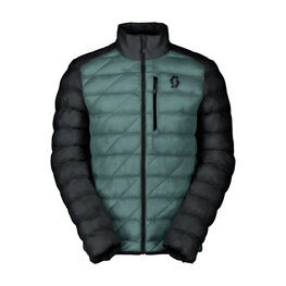 SCOTT Cycling windproof jacket - INSULOFT TECH PL - blue/black