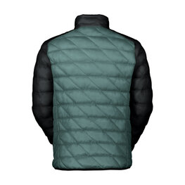 SCOTT Cycling windproof jacket - INSULOFT TECH PL - blue/black