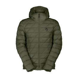 SCOTT Cycling thermal jacket - INSULOFT LIGHT DOWN - green