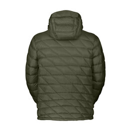 SCOTT Cycling thermal jacket - INSULOFT LIGHT DOWN - green