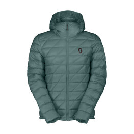 SCOTT Cycling thermal jacket - INSULOFT LIGHT DOWN - blue