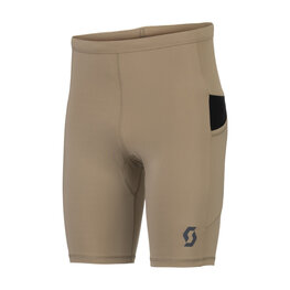SCOTT Cycling shorts without bib - TIGHT ENDURANCE TECH - beige