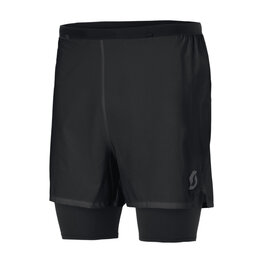 SCOTT Cycling shorts without bib - HYBRID ENDURANCE TECH - black