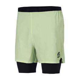 SCOTT Cycling shorts without bib - HYBRID ENDURANCE TECH - yellow/black