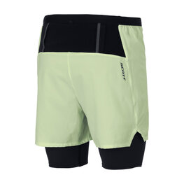 SCOTT Cycling shorts without bib - HYBRID ENDURANCE TECH - yellow/black