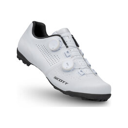 SCOTT Cycling shoes - GRAVEL RC CARBON W - white/black