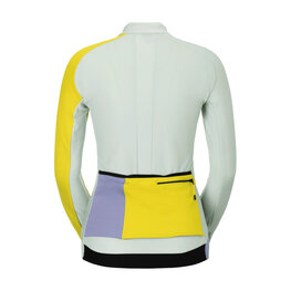 SCOTT Cycling windproof jacket - RC PRO WARM GTX WS-REMIX W - green/yellow/blue