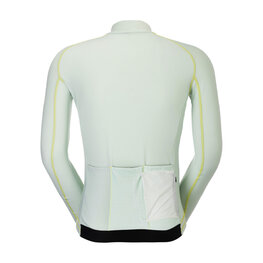 SCOTT Cycling winter long sleeve jersey - RC PRO WARM REMIX - green