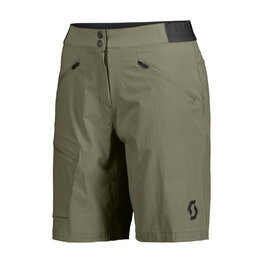 SCOTT Cycling shorts without bib - EXPLORAIR LIGHT W - green