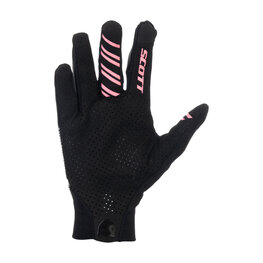 SCOTT Cycling long-finger gloves - TRACTION LF - white/black/orange