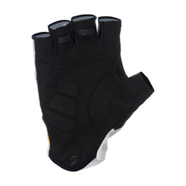 SCOTT Cycling fingerless gloves - RC ENDURANCE SF - white/black