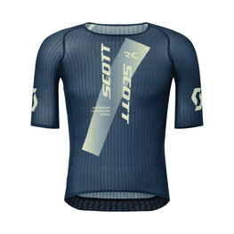 SCOTT Cycling short sleeve jersey - RC ULTD SL - blue