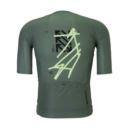 SCOTT Cycling short sleeve jersey - ULTD AERO - green