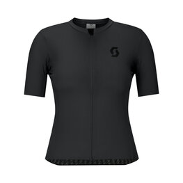 SCOTT Cycling short sleeve jersey - ULTD W - black