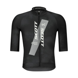 SCOTT Cycling short sleeve jersey - RC PRO - black/white