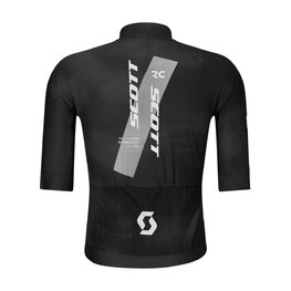 SCOTT Cycling short sleeve jersey - RC PRO - black/white