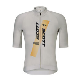 SCOTT Cycling short sleeve jersey - RC PRO - white
