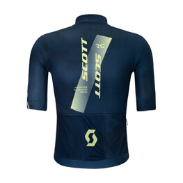 SCOTT Cycling short sleeve jersey - RC PRO - blue/yellow