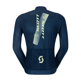 SCOTT Cycling summer long sleeve jersey - RC PRO - blue/yellow