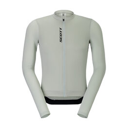SCOTT Cycling summer long sleeve jersey - PRO - grey