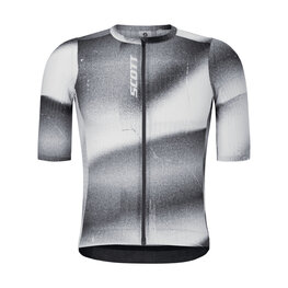 SCOTT Cycling short sleeve jersey - PRO SL - black/white
