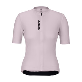 SCOTT Cycling short sleeve jersey - PRO W - pink
