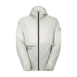 SCOTT Cycling windproof jacket - EXPLORAIR ESCAPE LT WB - grey/white