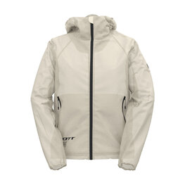 SCOTT Cycling windproof jacket - EXPLORAIR ESCAPE LT WB W - white