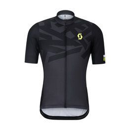 SCOTT Cycling short sleeve jersey - RC ENDURANCE - black