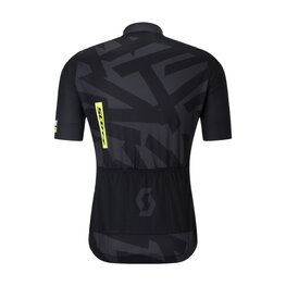 SCOTT Cycling short sleeve jersey - RC ENDURANCE - black