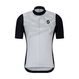 SCOTT Cycling short sleeve jersey - RC ENDURANCE - black/grey