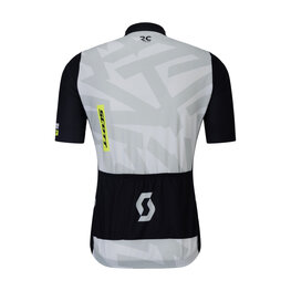 SCOTT Cycling short sleeve jersey - RC ENDURANCE - black/grey