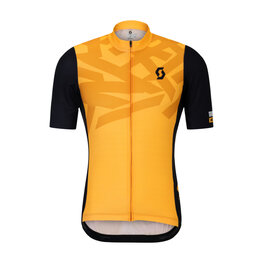 SCOTT Cycling short sleeve jersey - RC ENDURANCE - orange/black